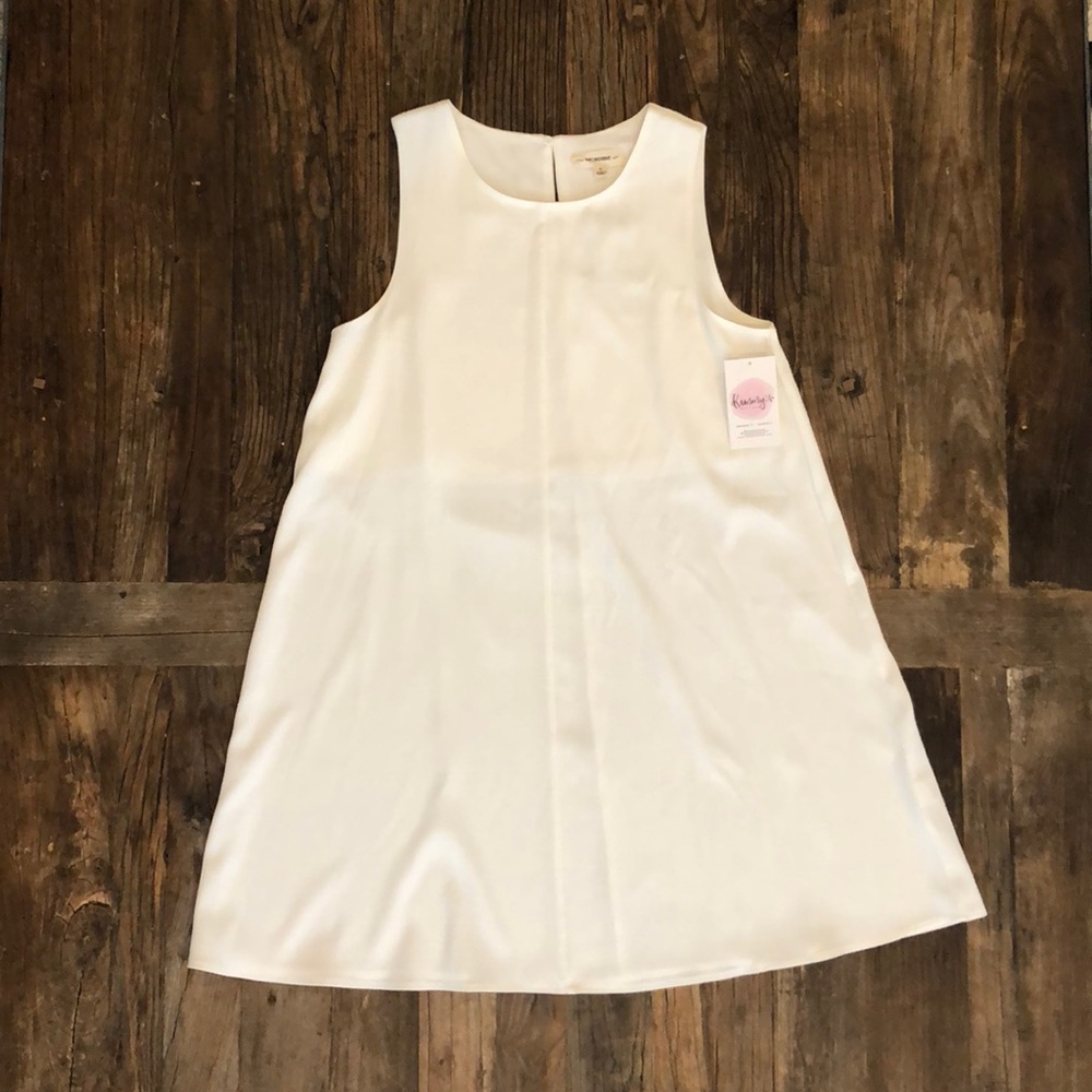 White Shift Dress